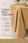 Gold Sheen Tablecloth