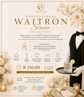 Professional Waitron Service 08h00 - 17h00