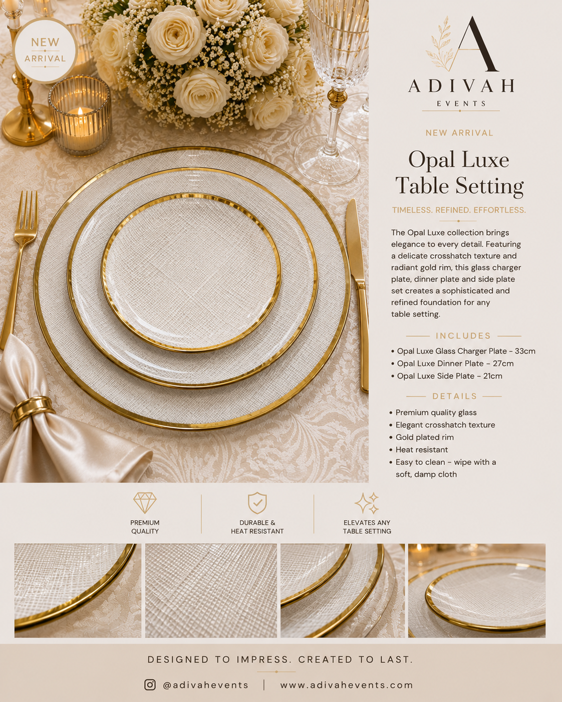 Opal Luxe Side Plate