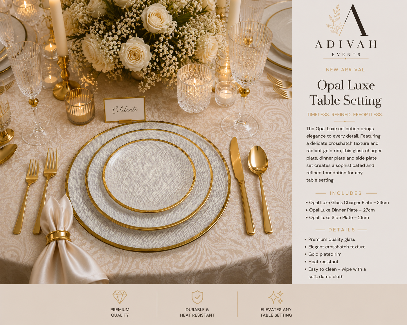 Opal Luxe Side Plate