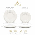 Creme Dinner plate set