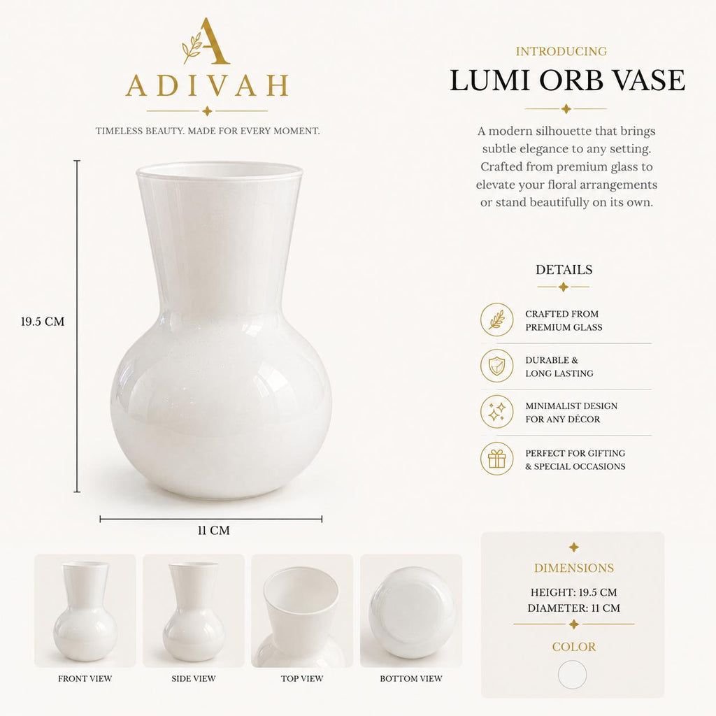 Lumi Orb Vase